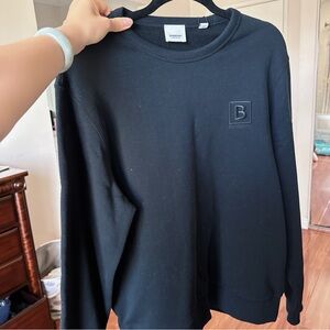 Burberry black crewneck Sweater Men